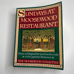3/$20 ❤️ SUNDAYS at Moosewood Restaurant Cooking Book